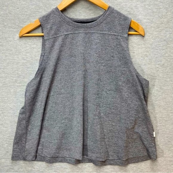 Mondetta Womens Heathered Grey Sleeveless Top Size Medium - Picture 1 of 8